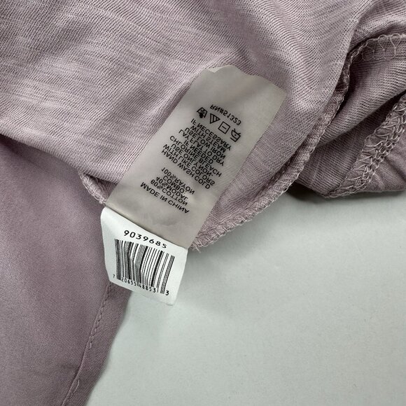 Vince Camuto Women's NWT Lilac Monet Lily Mystic Blooms Flutter Sleeve Top M/C38 - Picture 10 of 14